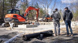 You Don't See Foundation Systems like this in New England Often