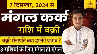 मंगल कर्क राशि में वक्री | मंगल आप की राशि क्या करेंगे बदलाव जानिए अपने राशि का हाल |Suresh Shrimali