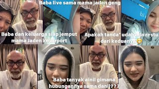 BABA RANIA LIVE SAMA MAMA JADEN GENG😇LAGI NGOMONGIN APA YA KIRA²😁