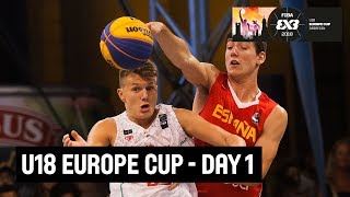 RE-LIVE- FIBA 3x3 U18 Europe Cup 2018 - Day One - Debrecen, Hungary | 3x3 Basketball