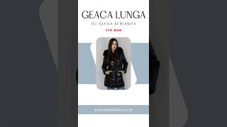 Geci lungi cu blană. www.dumifashion.com #shorts