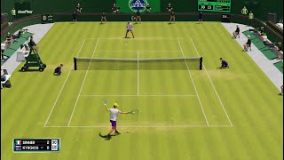 Jannik Sinner vs Nick Kyrgios ATP Hierba /AO.Tennis 2 |Online 23 [1080x60 fps] Gameplay PC