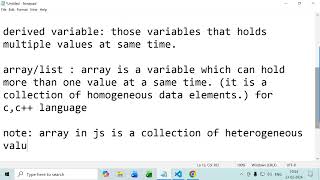 JS lecture - 14 | Introduction to Arrays in Javascript