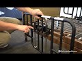 bhc guides hospital bed how to raise and lower a bed rail