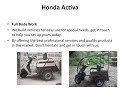 honda activa full body