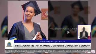 17th Kyambogo University Graduation Ceremony DAY 3