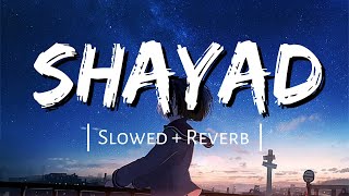 Shayad [ Slowed+Reverb ] - Arijit singh | Pritam | Love Aaj Kal | RemixReloaded