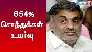 கே.சி.வீரமணியின் அசையா சொத்துக்களின் மதிப்பு ரூ.30.61 கோடி