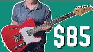 Glarry GTL Semi-Hollow | Thinline Tele Review