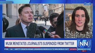 Musk reinstates journalists suspended from Twitter | NewsNation Prime