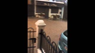 TheJournal.ie: Heavy rain in Howth, Dublin. Video by Geoff Walsh