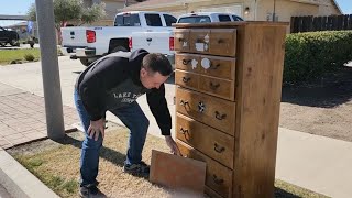 How an old dresser can make your kitchen prettier and more organized (Really!)