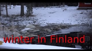 Naurissalmi  Virrat in Finland 28.12.2014 (4K video)