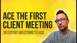 15 Digital Marketing Client Interview Questions (The Perfect First Meeting)