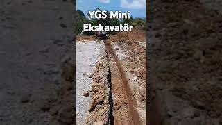 YGS mini ekskavatör 1200 kg #miniekskavator #excavator