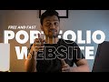 Create a Personal website (FREE and No Code) ft. NOTION