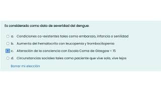 DENGUE: PANORAMA EPIDEMIOLÓGICO Y MANEJO ACTUAL