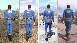 Characters' Reactions to Your Vault Suit in Fallout Games (2008 - 2020)