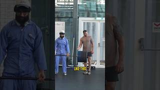 ELITE Powerlifter ANATOLY Pretends to be CLEANER in GYM #anatoly #fitness #gym