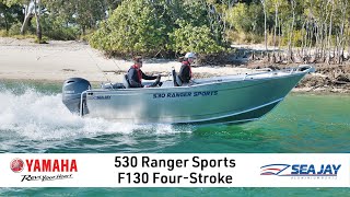 Sea Jay 530 Ranger Sports Powered By Yamaha F130 Four-Stroke