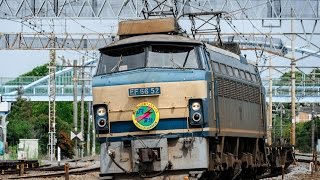 JR貨物　EF66-52　広島車両所公開ヘッドマーク付き　5093レ　吹A35　0番台ロクロク　＠横浜羽沢～相模貨物