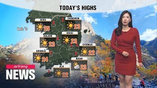 [Weather] Big temperature gaps with fine dust in western regions