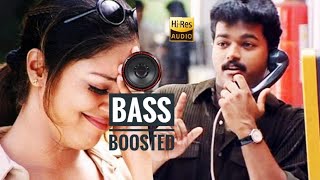 Oru Ponnu Onnu ||| Kushi ||| Bass Boosted Tamil Song ||| Vijay