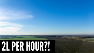 2L per hour on a Paramotor?!