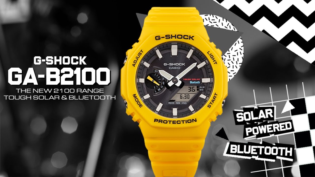 G-SHOCK - GA-B2100 - TOUGH SOLAR & BLUETOOTH - COMING SOON! - YouTube