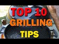 TOP 10 | Charcoal Grilling Tips for Beginners