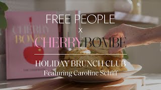 FP X Cherry Bombe: Holiday Brunch Club / Caroline Schiff's Sage, Maple \u0026 Aged Cheddar Scones