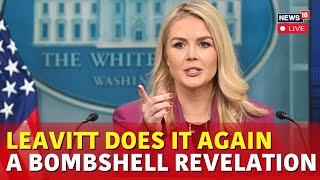 White House Briefing Live: Karoline Leavitt on Trump, Putin, and Russia-Ukraine War | Trump | N18G