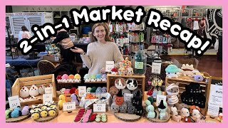 How Much $$ I Made, Best Sellers, Booth Display, What Didn’t Sell 🩷​ crochet market vlog