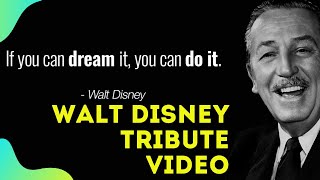 🆕Walt Disney Tribute Motivational Video 🏻 Disney BEST Motivational Video