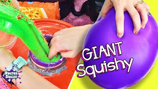 Massive Slime Smoothie Squishy With 2 Year Old Slime!
