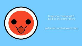 [Taiko no Tatsujin] Onigiri wa Doko Kashira♪ (English/Romaji/Spanish)