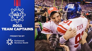 2011 Team Captains: Eli Manning & Justin Tuck Re-Live Super Bowl Season | New York Giants