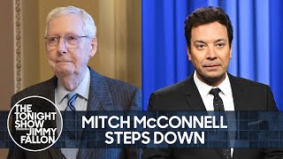 Mitch McConnell Steps Down as Republican Senate Leader | The Tonight Show Starring Jimmy Fallon