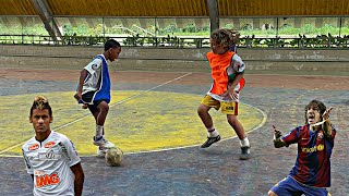 Heitorzinho vs Raul no treino do Palácio - jogo insano