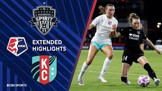 Washington Spirit vs. Kansas City Current: Extended Highlights | NWSL | CBS Sports Attacking Third