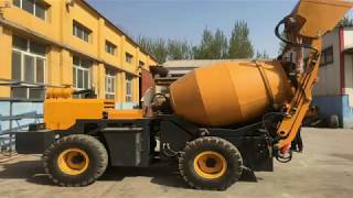 Self Loading Concrete Mixer Concrete truck