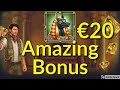 €20 Book of Dead Huge Win Online Slot Bonus