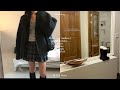 ootd vlog. 민히랑 연희동 (본지르르, 에토스) | 겨울 아우터를 찾아서 (포허, 로우타이드) | 겨울철 내 스킨케어템 | 뉴 플리츠스커트