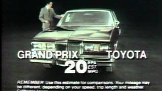 Pontiac Grand Prix w Japanese Man commercial 1979