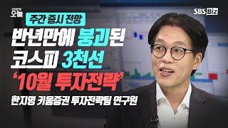 [주간 증시 전망] 반년만에 붕괴된 코스피 3천선 ‘10월 투자전략’