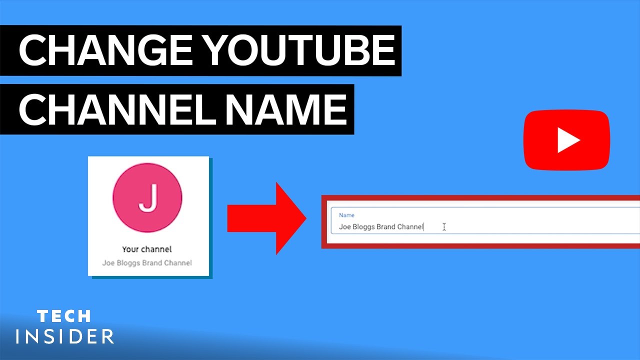 How To Change Your Youtube Channel Name Youtube How To Change Your Youtube Channel Name Youtube