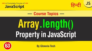 Array length property in js || Sort Array By Length in JavaScript Tutorial in Hindi/Urdu