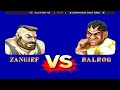 street fighter ii champion edition fuzil ak 47 vs klebim balrog bra ft5