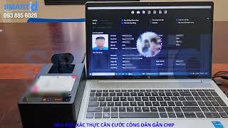 Đầu đọc và xác thực Căn cước công dân gắn chip Smartid