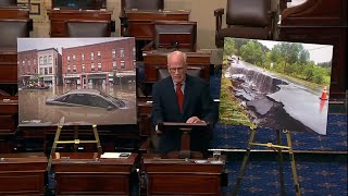 Senator Welch Addresses Senate Floor on Historic Flooding in Vermont